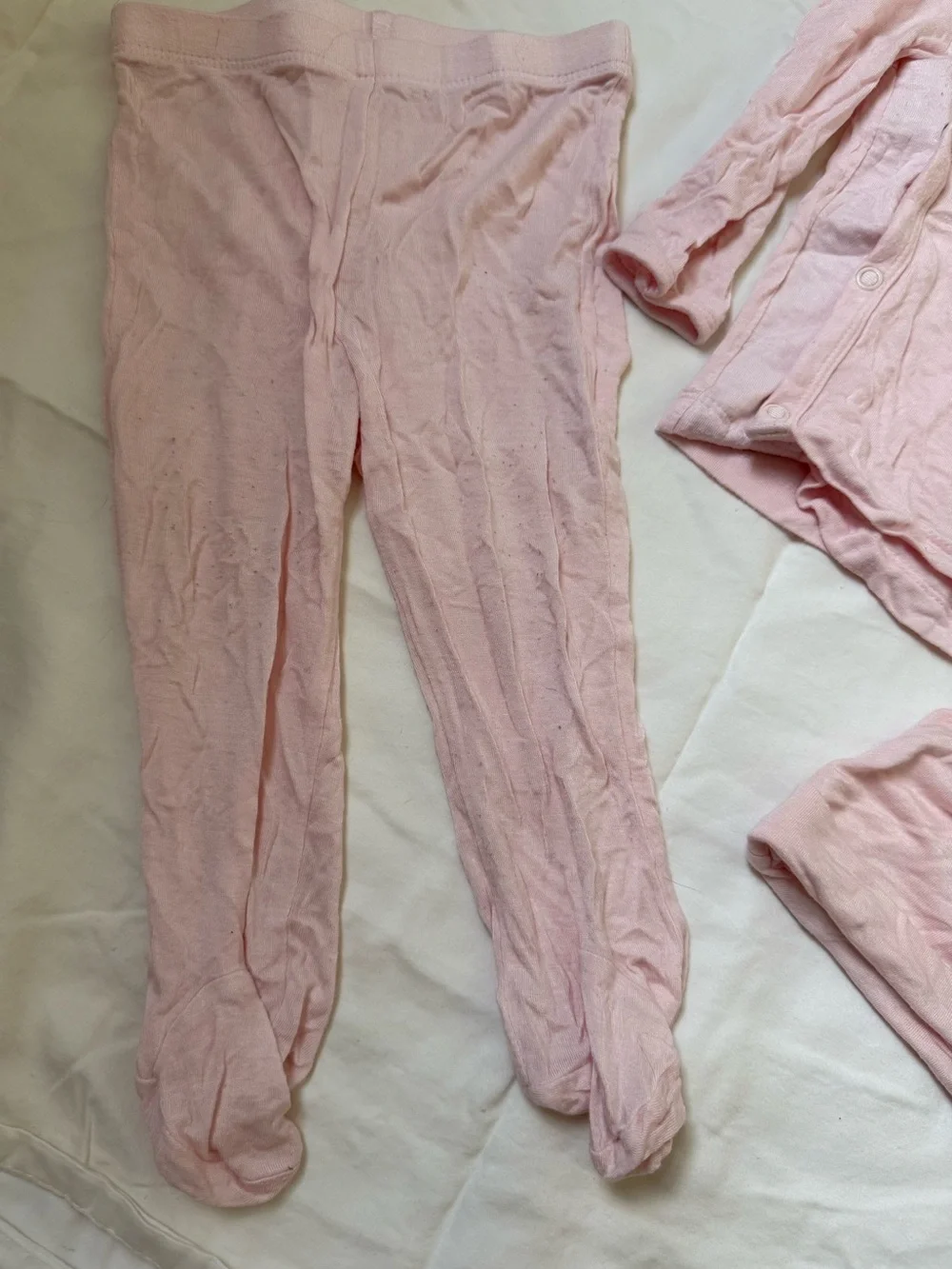 Carter's Light Pink Three-Piece Pajama Set